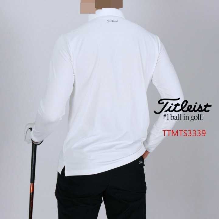 타이틀리스트 남자 TTMTS3339 커넥팅 긴팔 카라티(2color)