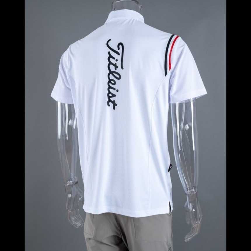 타이틀리스트 남성 숄더 세로줄 카라티 TT-12005(2color)