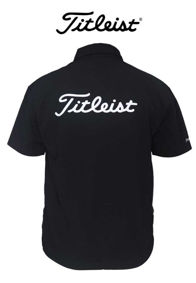 타이틀리스트 남성 버튼다운카라 로고 PRO v1 투어퍼포먼스 PK셔츠(3color)