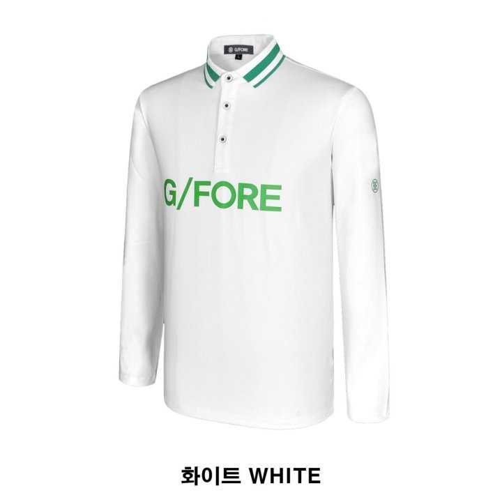 지포어 시보리 카라 긴팔 카라티(3color)