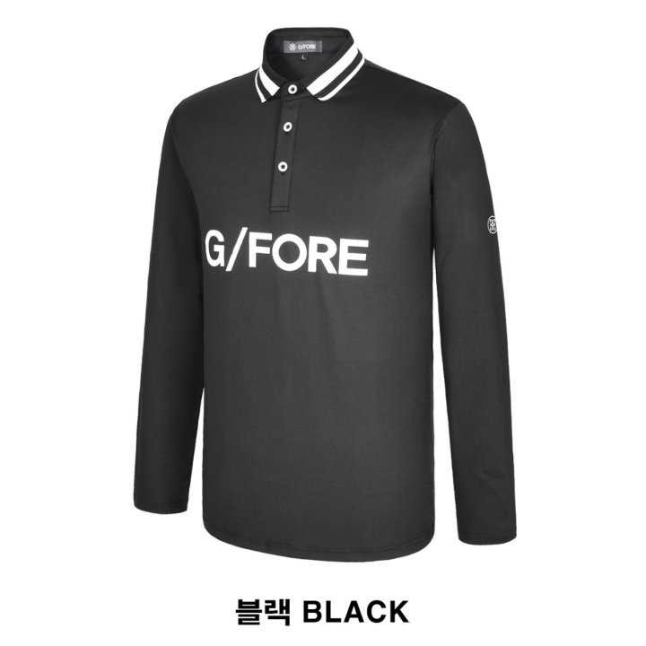 지포어 시보리 카라 긴팔 카라티(3color)