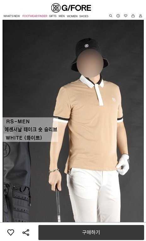 지포어 남성 에센셔날 테이크 숏 슬리브(2color)