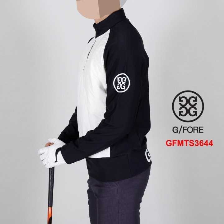 지포어 남자 GFMTS3644 가슴패딩 반집업 기모 티셔츠(2color)
