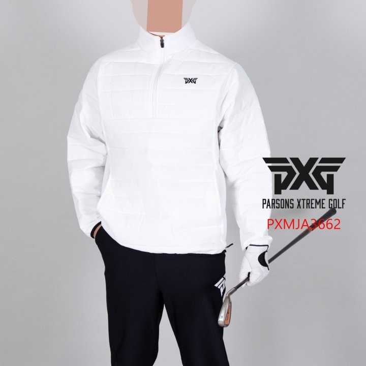 PXG 남자 PXMJA3662 니트 패딩 반집업 아노락(2color)
