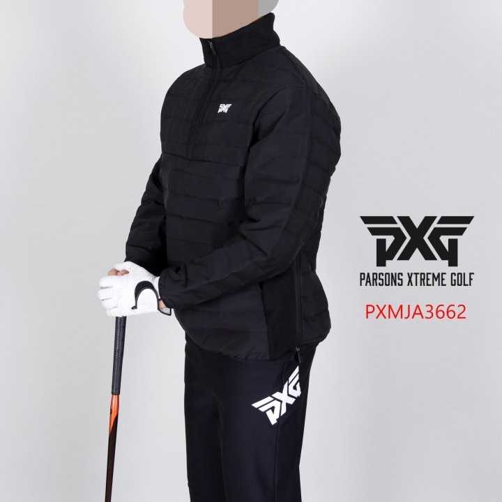 PXG 남자 PXMJA3662 니트 패딩 반집업 아노락(2color)