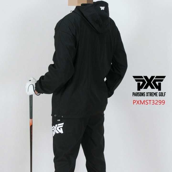 PXG 남자 PXMST3299 기모 후드아노락 트레이닝 세트(2color)