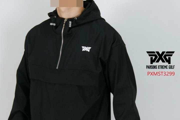 PXG 남자 PXMST3299 기모 후드아노락 트레이닝 세트(2color)