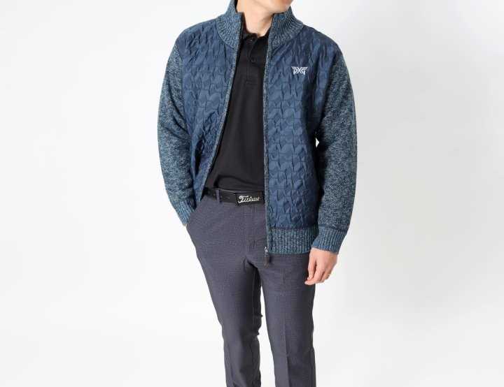 PXG 남성 믹스니트 점퍼(3color)