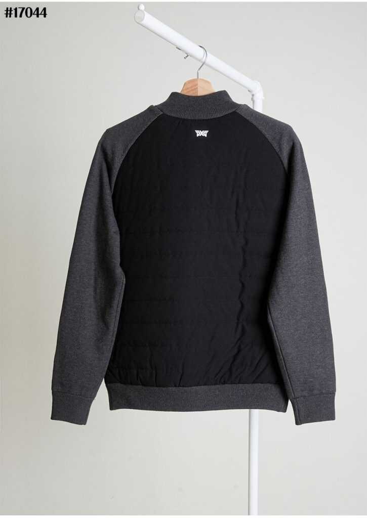 PXG 남성 하프넥 방풍 니트 다운 풀집업 자켓(2color)