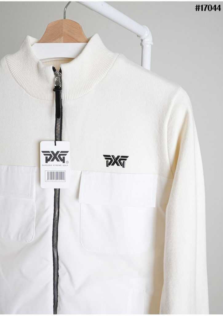 PXG 남성 하프넥 방풍 니트 다운 풀집업 자켓(2color)