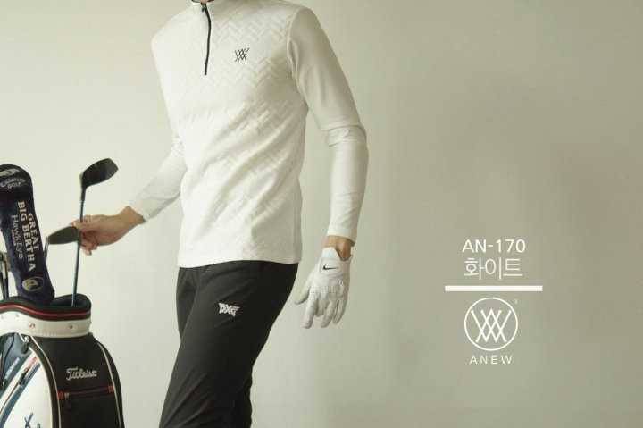 어뉴 남성 AN-170 하프넥 집업티(2color)