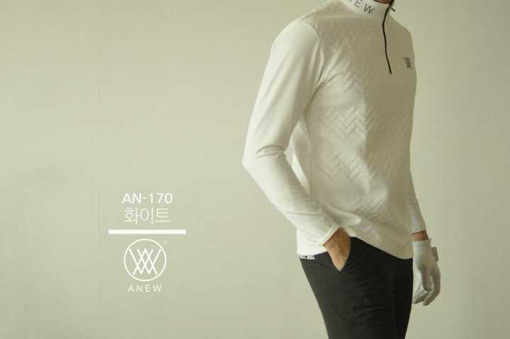 어뉴 남성 AN-170 하프넥 집업티(2color)