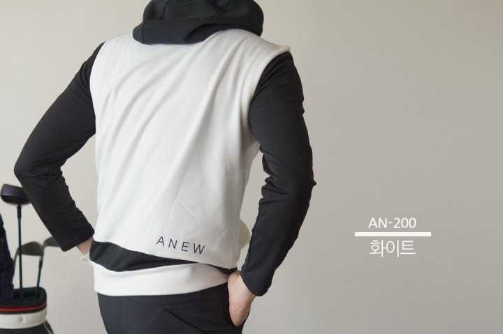 어뉴 남성 AN-200 후드베스트(2color)