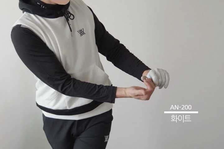 어뉴 남성 AN-200 후드베스트(2color)