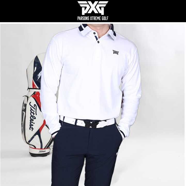 PXG 카라 두줄배색 면 카라티(3color)