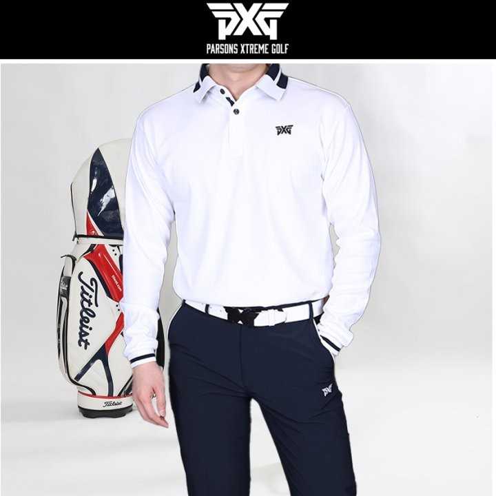 PXG 카라 두줄배색 면 카라티(3color)