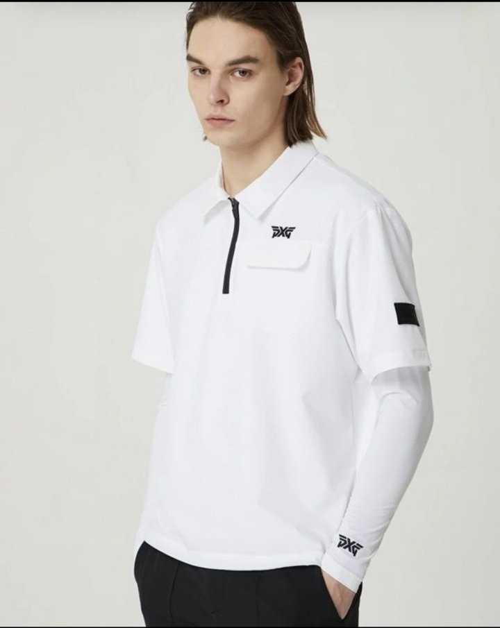 PXG 남성 스컬 숏 슬리브 아노락 자켓