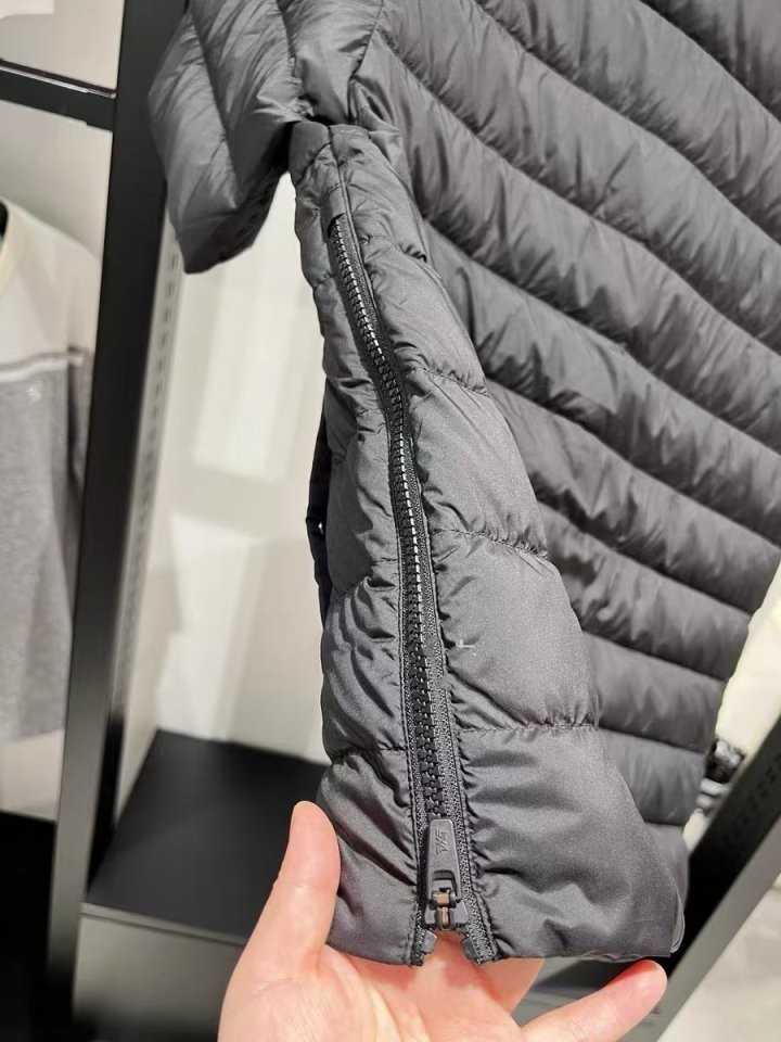 PXG 남성 겨울 숏 슬리브 다운 자켓