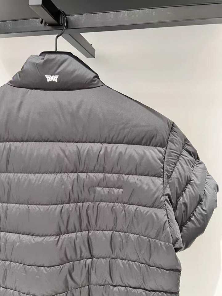PXG 남성 겨울 숏 슬리브 다운 자켓