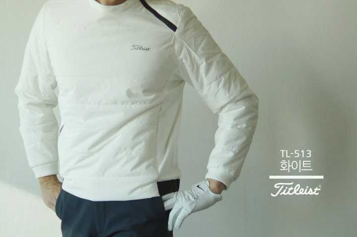 타이틀리스트 TL-513 패딩 맨투맨(2color)
