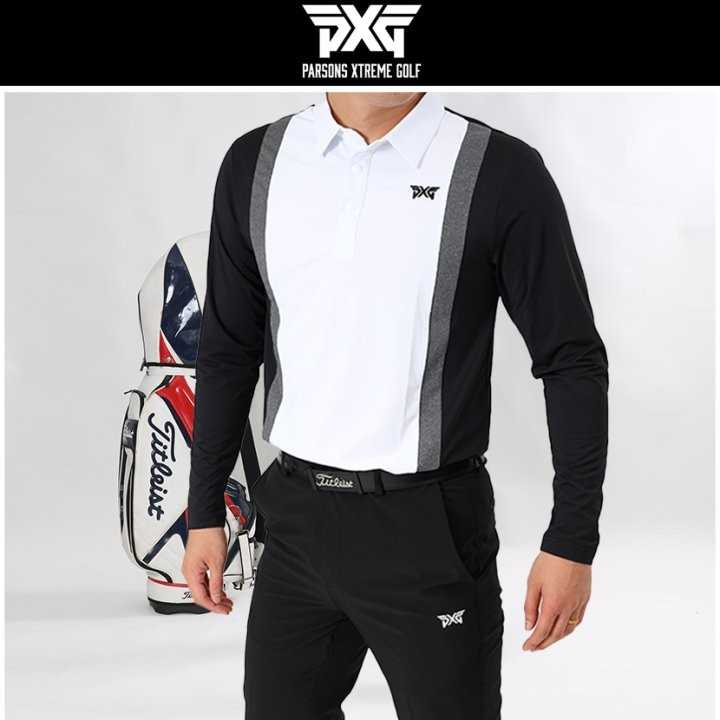 PXG 남성 서스펜더 배색 긴팔(2color)
