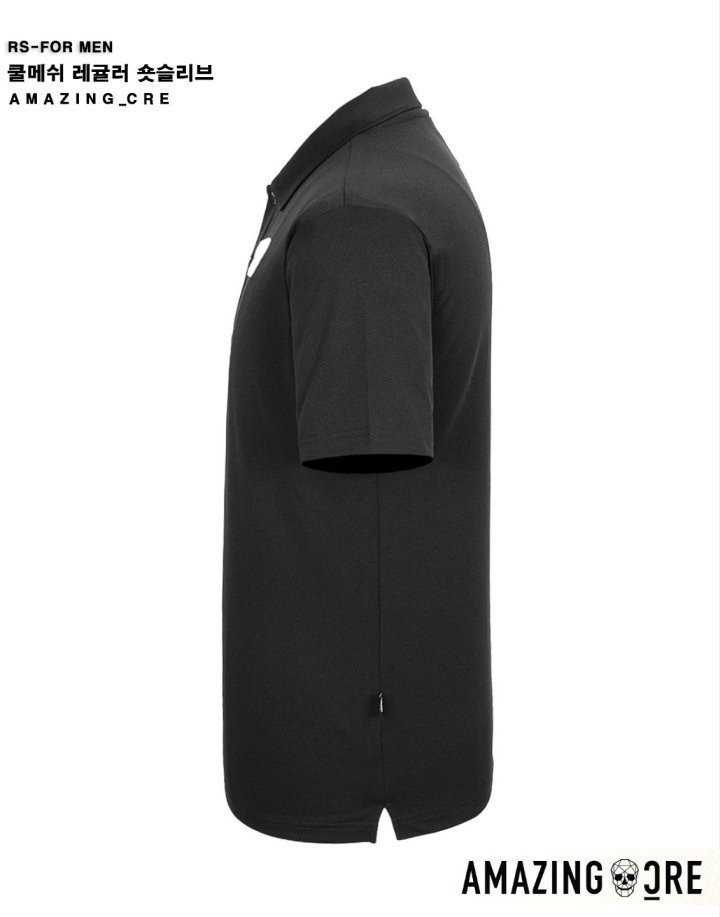 어메이징크리 남성 쿨메쉬 레귤러 숏슬리브(2color)
