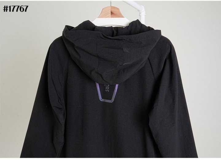 어메이징크리 남성 체스트 로고 테크 윈드 블럭 풀집업 자켓&테크 윈드 블럭 팬츠 셋(2color)