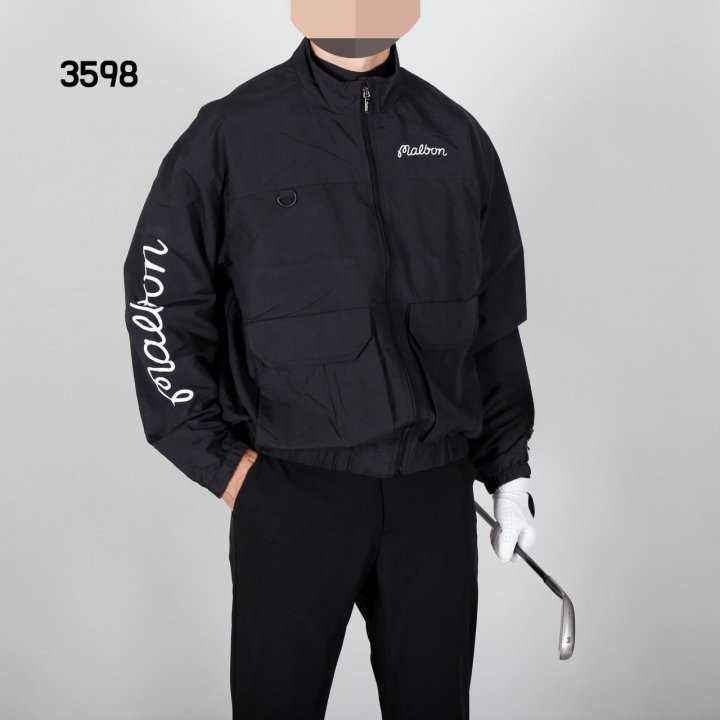 말본 남자 3598 솔리드 바람막이 자켓(2color)