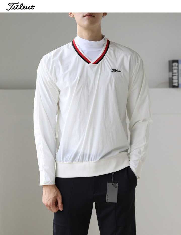 타이틀리스트 V넥 방풍 바람막이 아노락(3color)