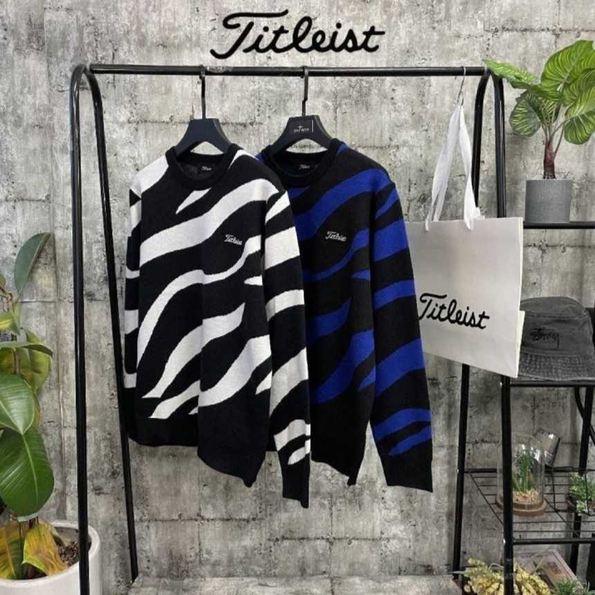타이틀리스트 TT지브라 패치니트(2color)
