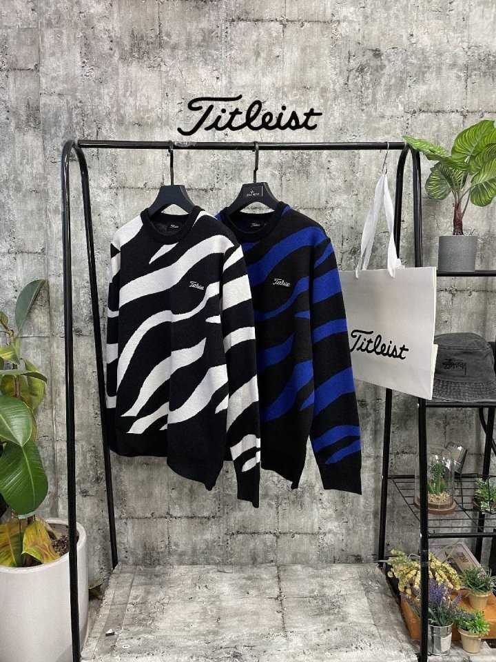 타이틀리스트 TT지브라 패치니트(2color)