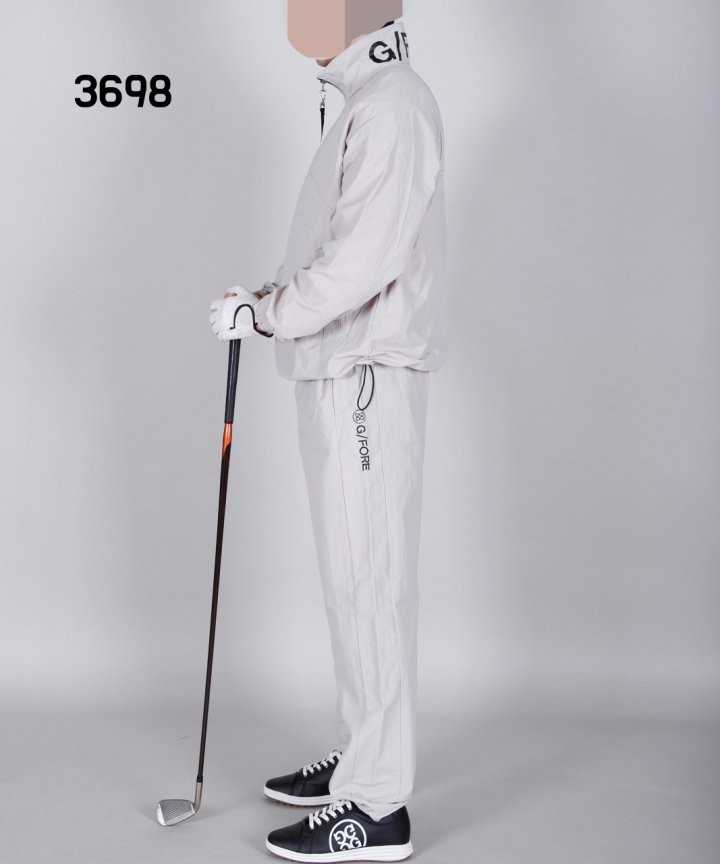지포어 남자 3698 넥로고 반집업 트레이닝 세트(2color)