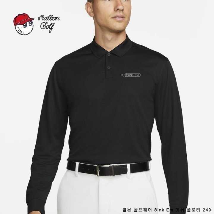 말본 골프웨어 Sink Em 메쉬 티셔츠(5color)