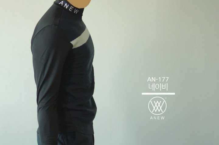 어뉴 AN-177 기모 니트 반폴라(3color)