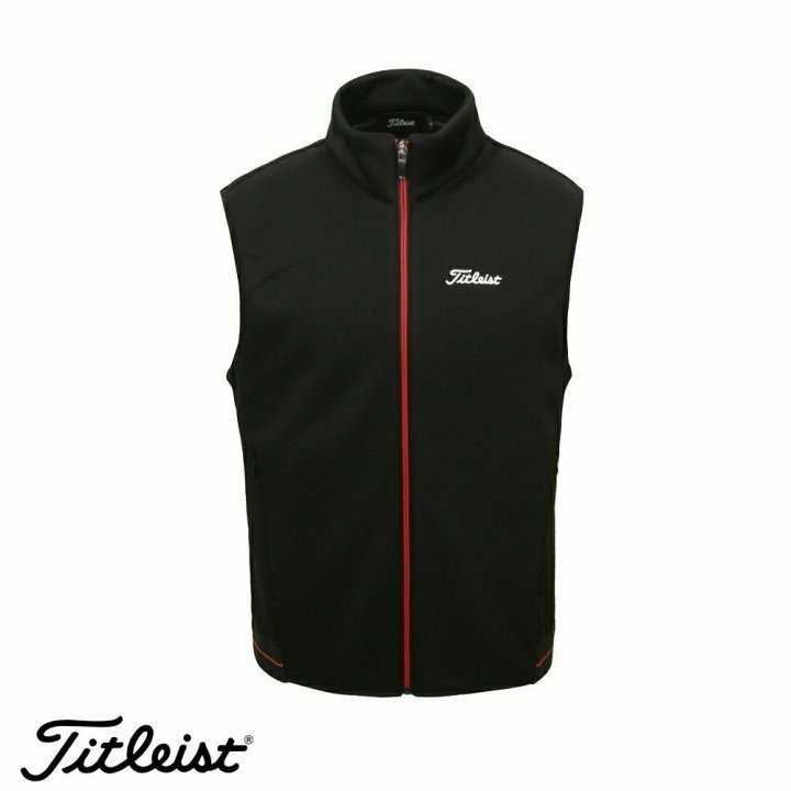 타이틀리스트 풀집업 조끼(2color)