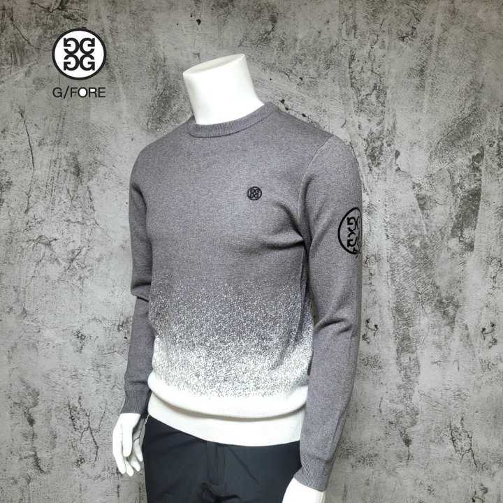 지포어 남성 그라데이션 라운드 니트(2color)