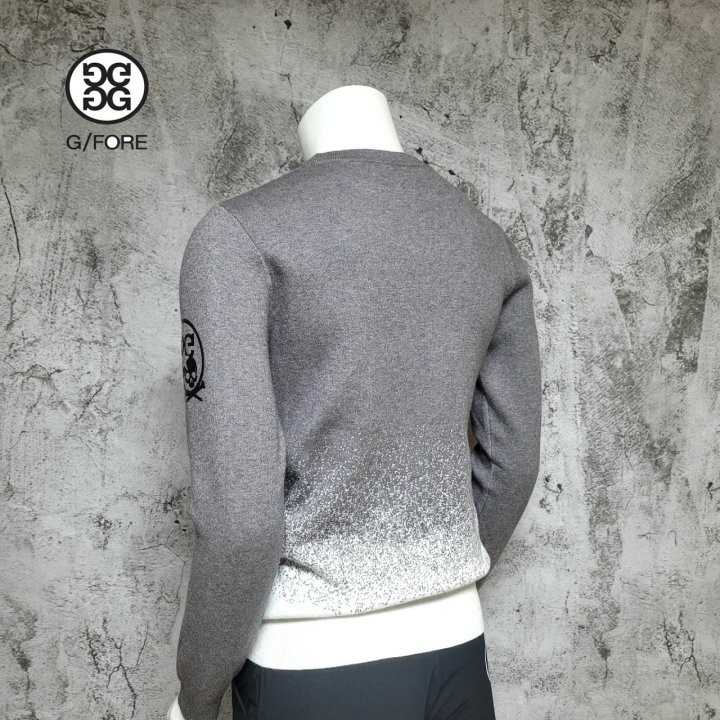 지포어 남성 그라데이션 라운드 니트(2color)