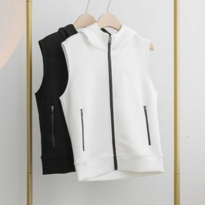 PXG 남녀공용 플리스 테크 후드 베스트(2color)