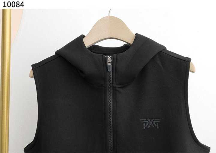 PXG 남녀공용 플리스 테크 후드 베스트(2color)