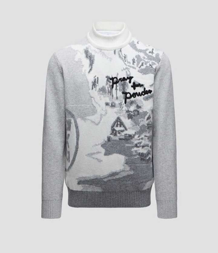 지포어 남성 PRAY FOR POWDER SWEATER
