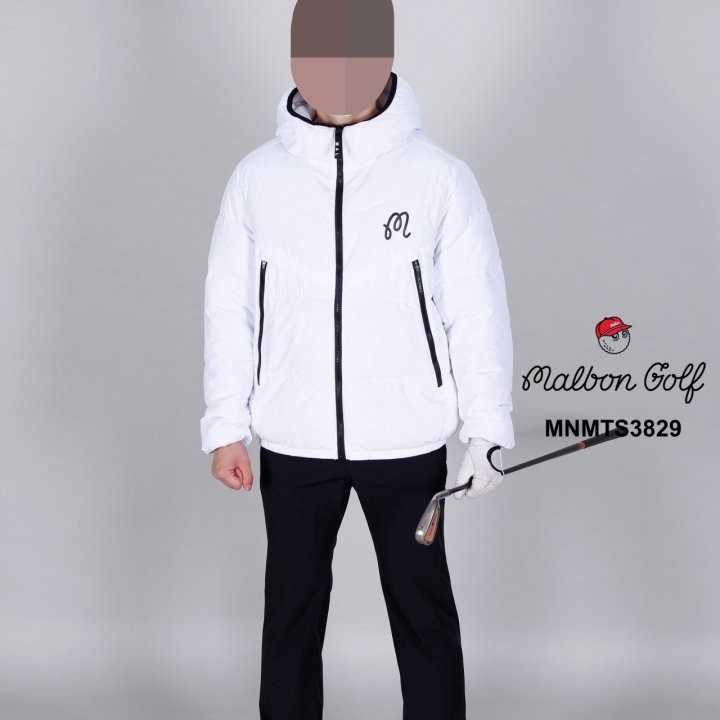 말본 남자 MNMTS3829 윈터 M로고 후드 패딩 점퍼