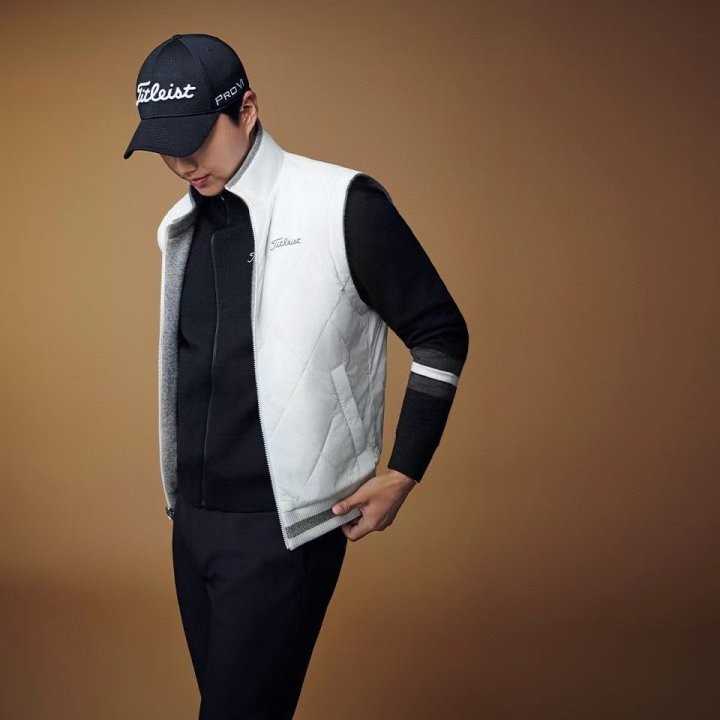 타이틀리스트 남성 양면 베스트(2color)