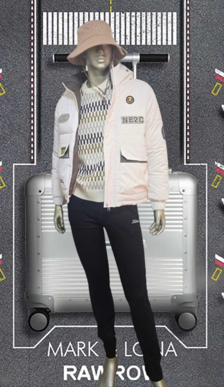 마크앤로나 남성 웰론 후드패딩