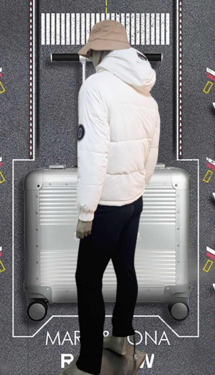 마크앤로나 남성 웰론 후드패딩