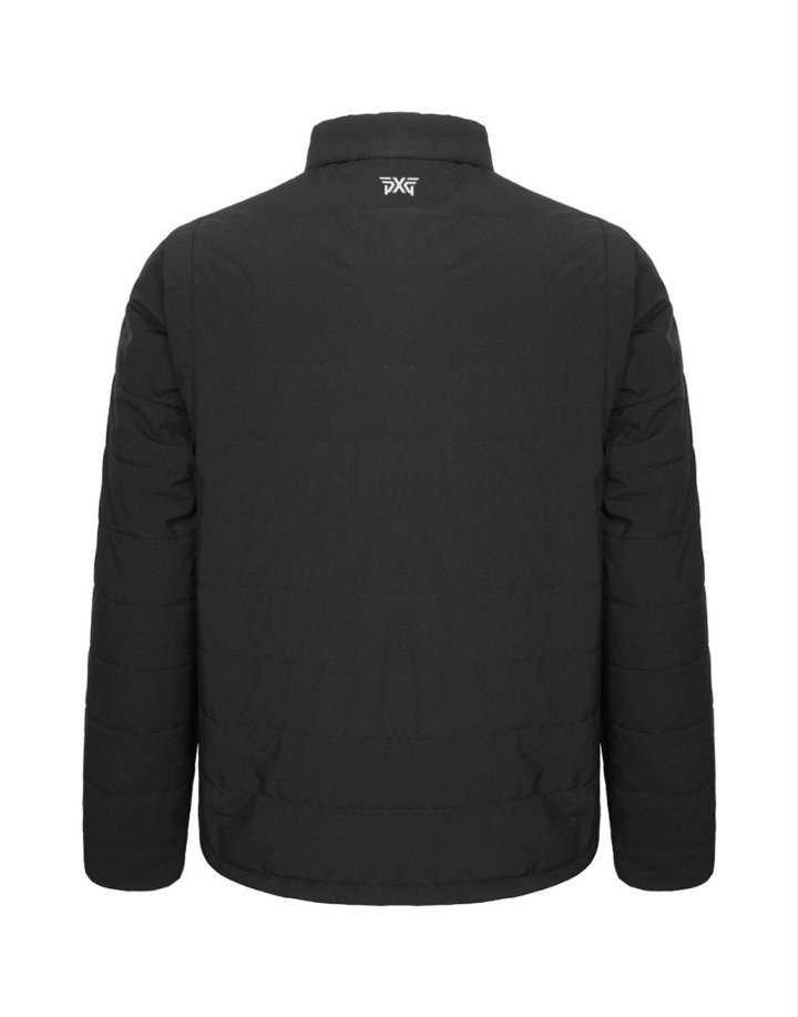 PXG 모크넥 지퍼 패딩집업(2color)