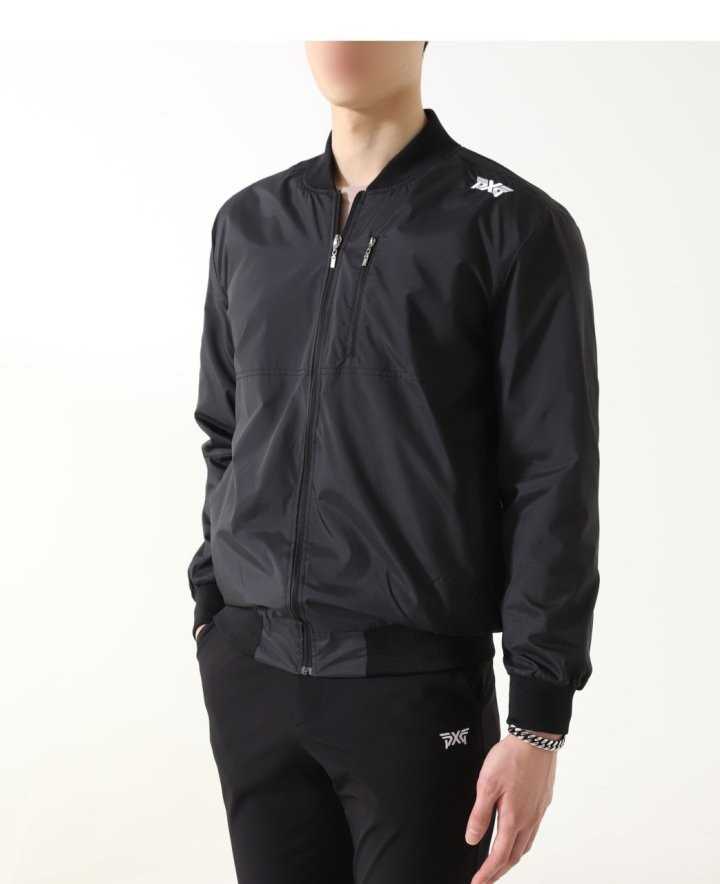 PXG 수입고급 자수로고 블루종 자켓(2color)
