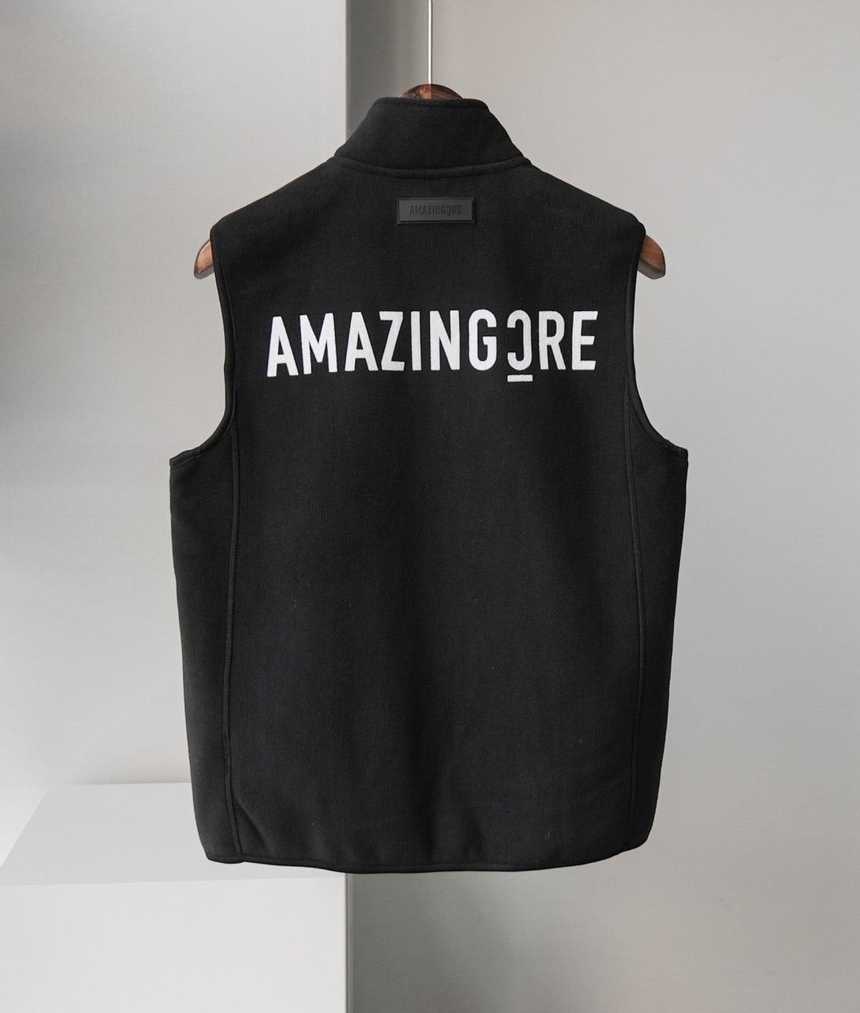 어메이징크리 남성 후리스 집업 베스트