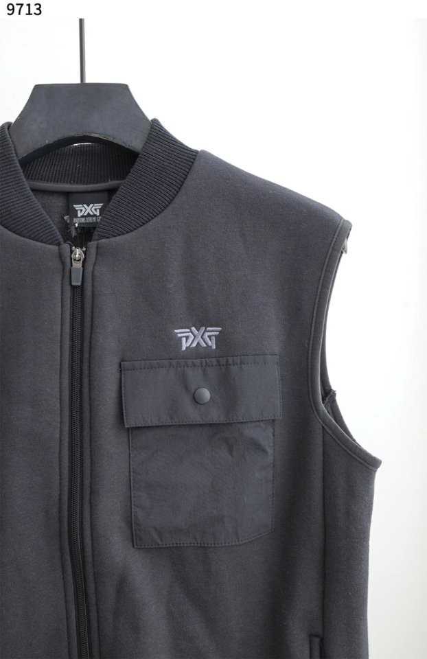 PXG 수입고급 남성 플리스 집업 베스트(2color)