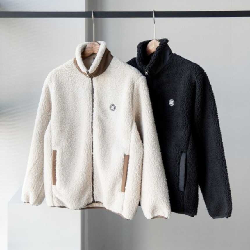 지포어 남성 플리스 하이넥 자켓(2color)