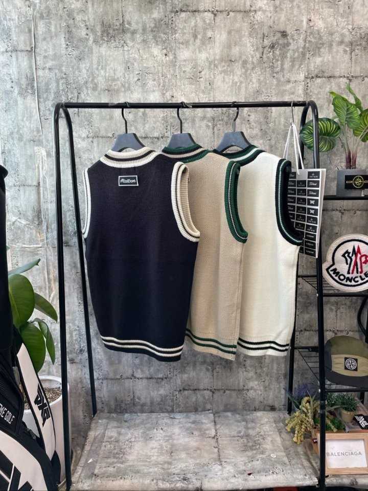 말본 그린버킷햇 조끼(3color)